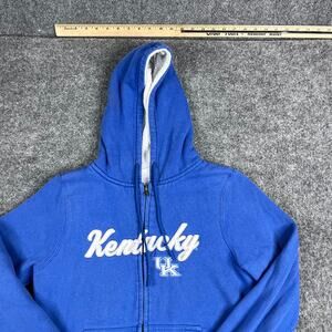 Pro Edge‎ Hoodie Kids L Blue Kentucky Wildcats Full Zip Sherpa Lined Graphic
